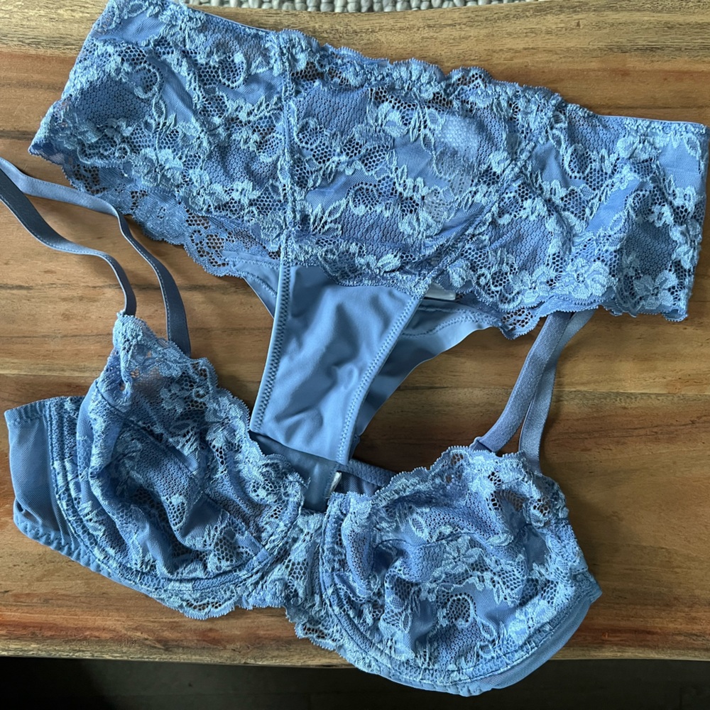Yamamay silk bra and pantie